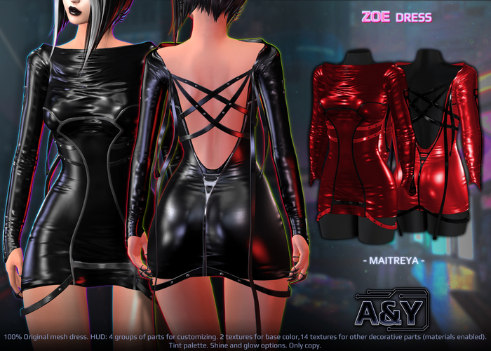 A&Y Zoe Dress - Red