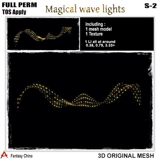 Full Perm Magical wave lights s-2