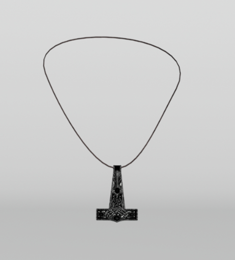 Mjolnir two piece necklace set (ADD ME)