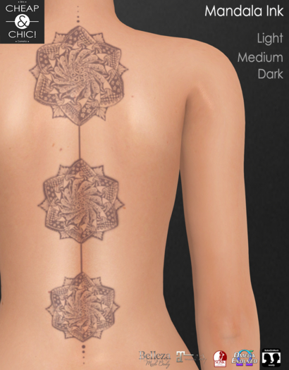 Cheap & Chic! Mandala Ink - Gift