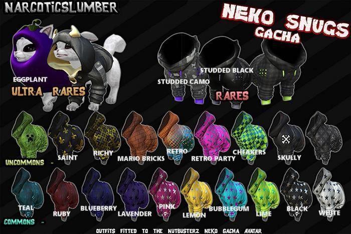-NS- COMMON -STARRY RUBY- NEKO SNUGS GACHA