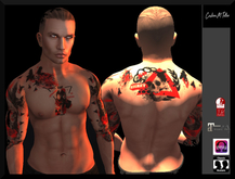 red 1 Custom M tattoo