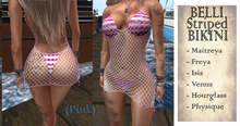 BELLI Bikini Striped Pink - (BOX)