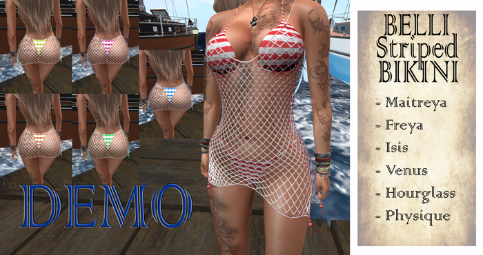 BELLI Bikini Striped - DEMO (BOX)