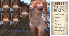 BELLI Bikini Striped Fatpack - (BOX)