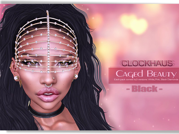 CLOCKHAUS - Caged Beauty // BLACK //
