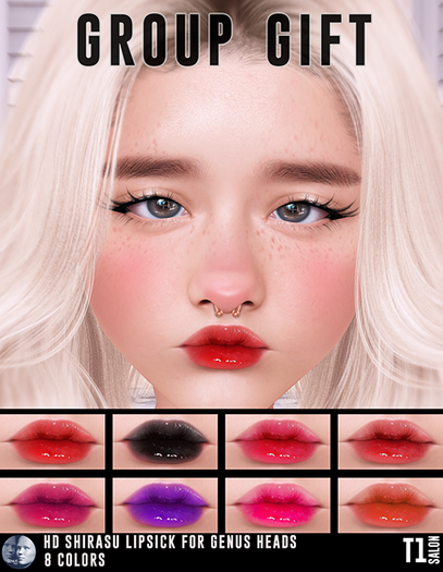 TOP1SALON - HD SHIRASU LIPSTICK (Genus)
