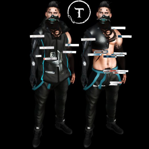 5 Piece - Gabriel - Katana *Light Blue/Rare* - Set