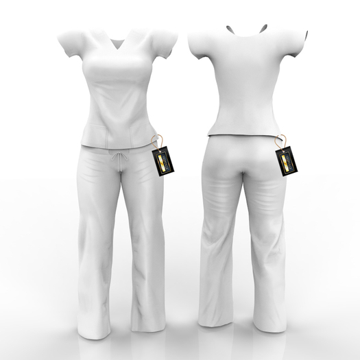 Scrubs White