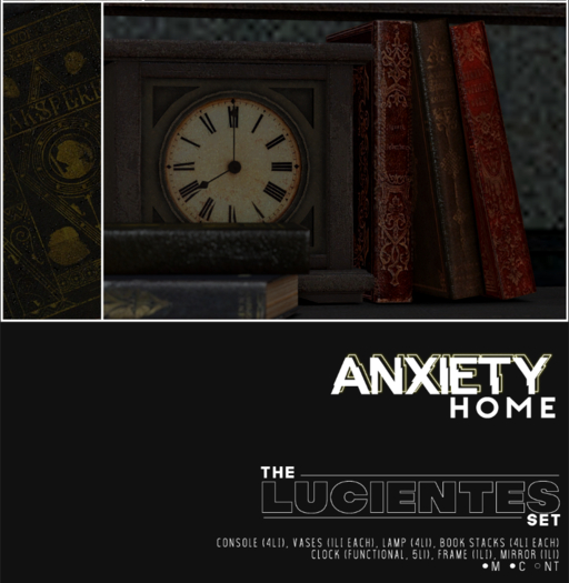 /anxietyHOME/ LUCIENTES decor set (wear/add me)