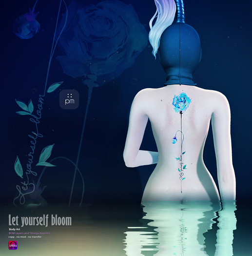 :: PM :: Let Yourself Bloom Tattoo