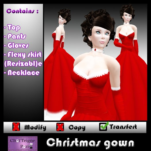 Christmas gown