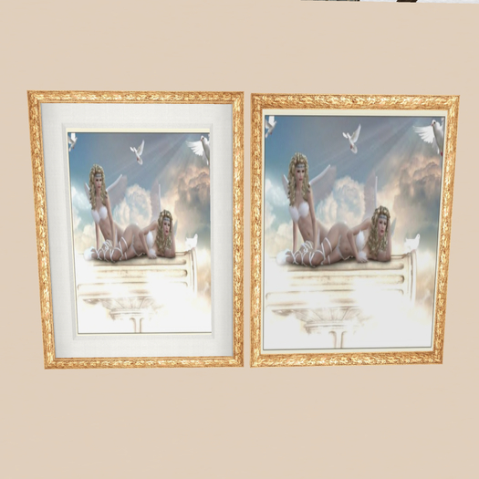 Sexy Angels (Gold) New Frame BOX