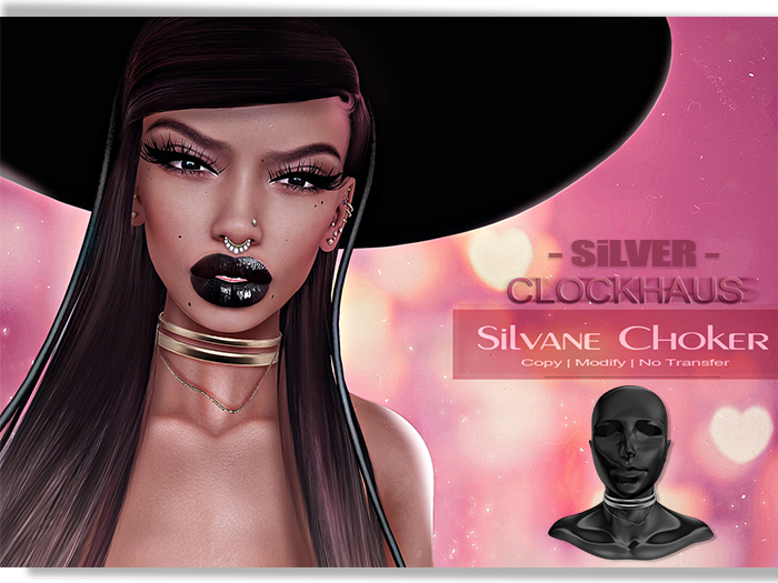 CLOCKHAUS - Silvane Choker SILVER
