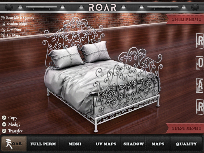{::ROAR::} Fullperm Bed #2090
