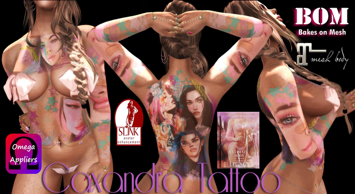 BEAUTY GIRLS UPPER TATTOO 
