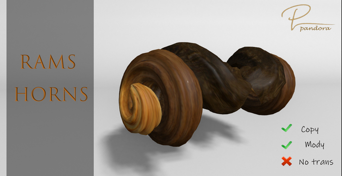 ..Pandora.. Rams Horns
