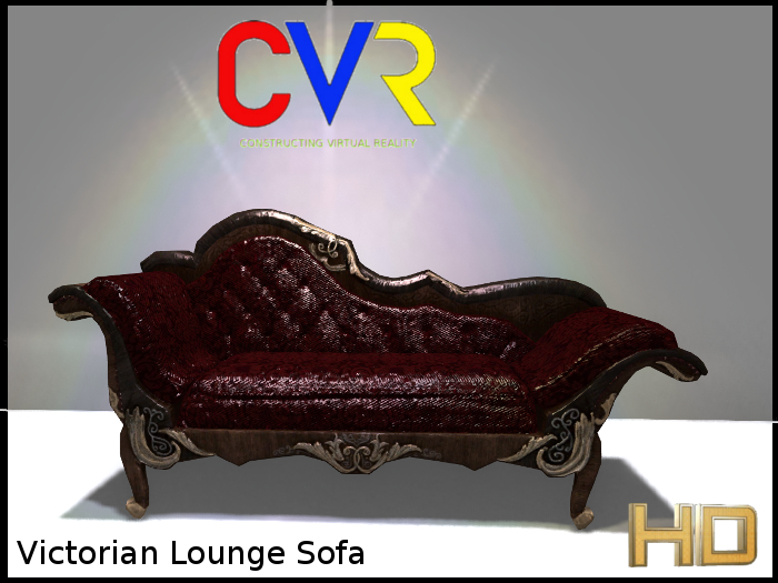 Victorian Lounge Sofa HD box
