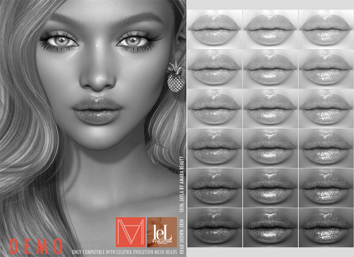 M I A R Y - Calista Gloss for Lelutka Evolution DEMO