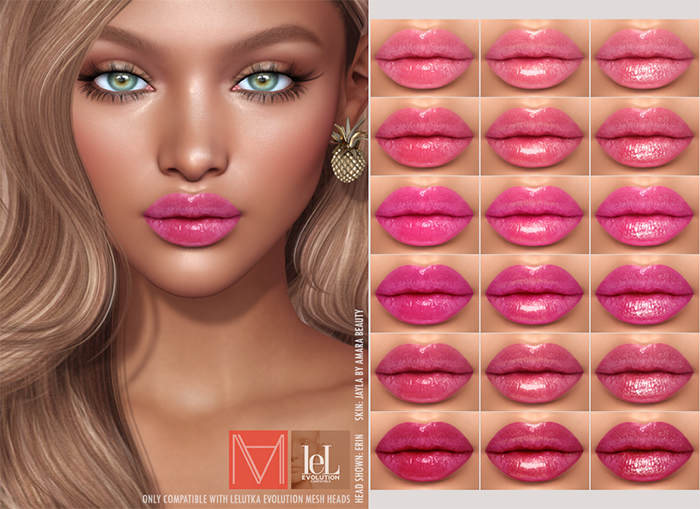 M I A R Y - Calista Gloss Pack03 (Lelutka Evolution)