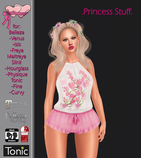 .Princess Stuff. [Back to see Romper] *Spring in Pink*_add
