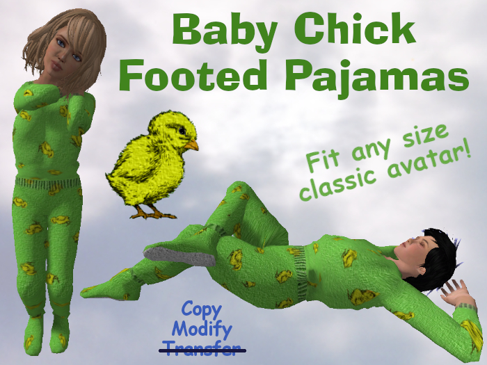 *Timeless Jammies* Easter Chicks