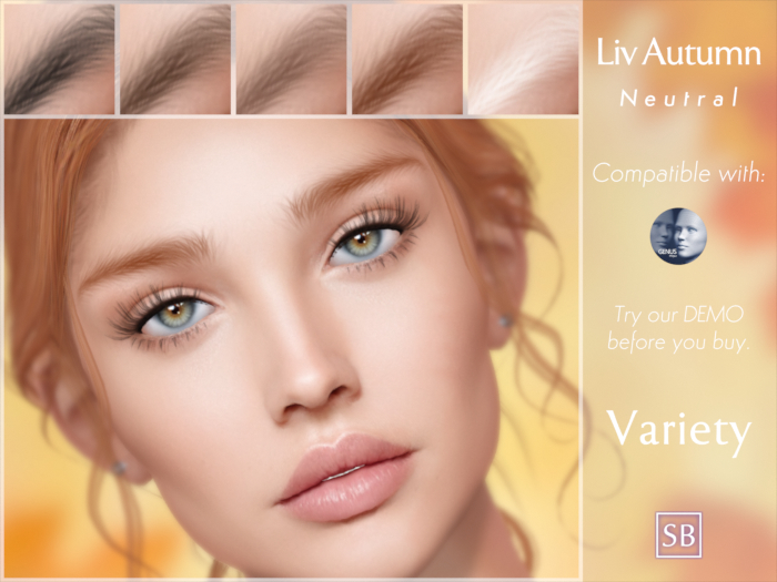 Eyebrows, Genus: LivAutumn.Neutral.Variety