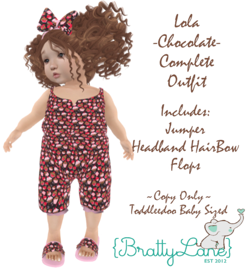 {BL}Lola Complete Outfit-Chocolate(Boxed)