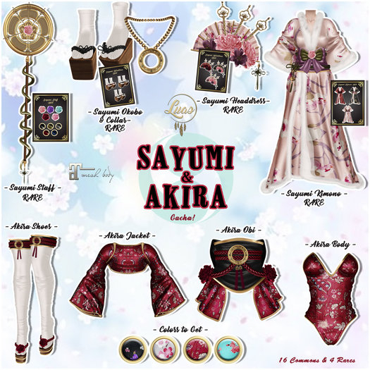 Luas Akira Obi Red & Black