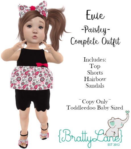 {BL}Evie Complete Outfit-Paisley