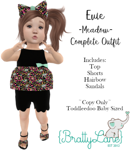 {BL}Evie Complete Outfit-Meadow(Boxed)