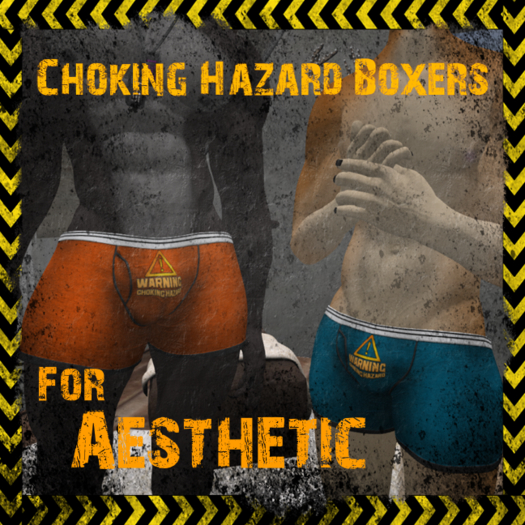 Choking Hazard Boxers-Aesthetic