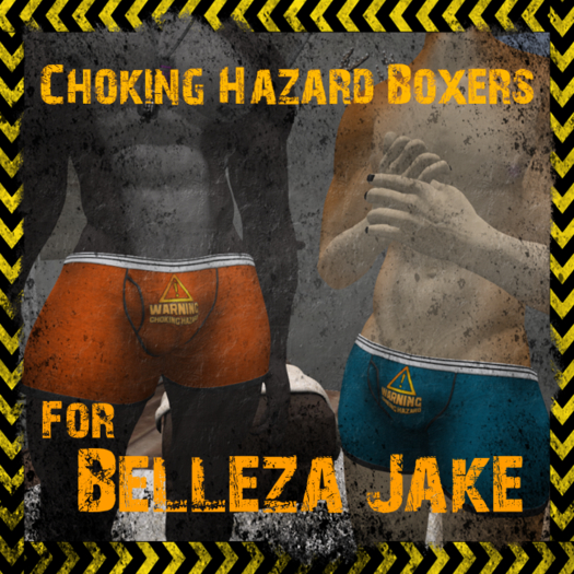 Choking Hazard Boxers-Belleza Jake BOX
