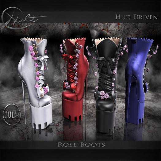 : CULT : Rose Boots  DEMO