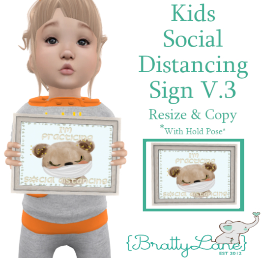 {BL}Kids Social Distancing V.3(Boxed)