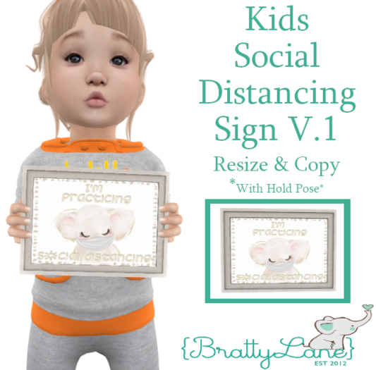 {BL}Kids Social Distancing V.1(Boxed)