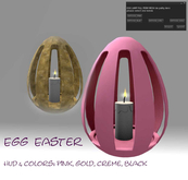 Egg Easter  Decorative Candel