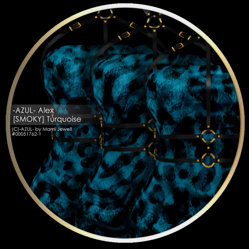 -AZUL- Alex [SMOKY]Turquoise