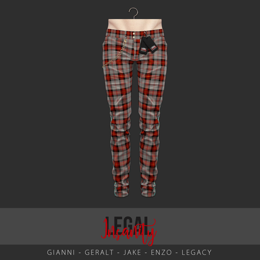 Legal Insanity - Tartan pants Stewart