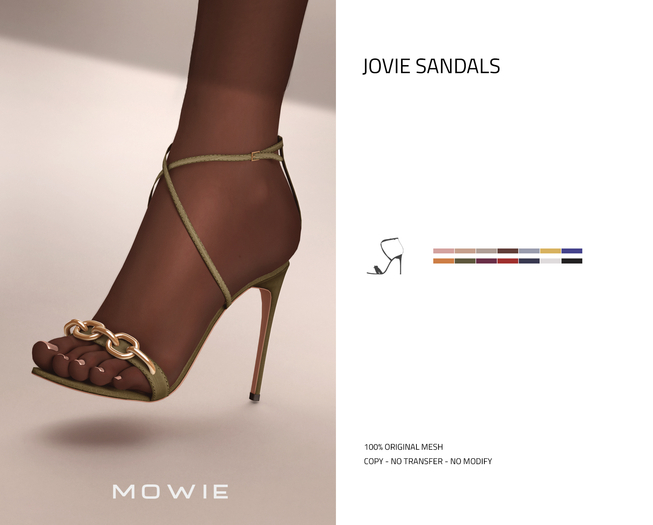 MOWIE - "Jovie" Sandals