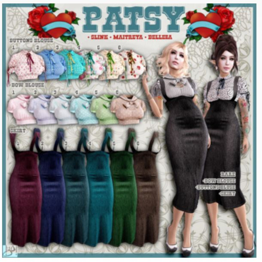 !gO! Patsy buttons blouse 3 - belleza venus