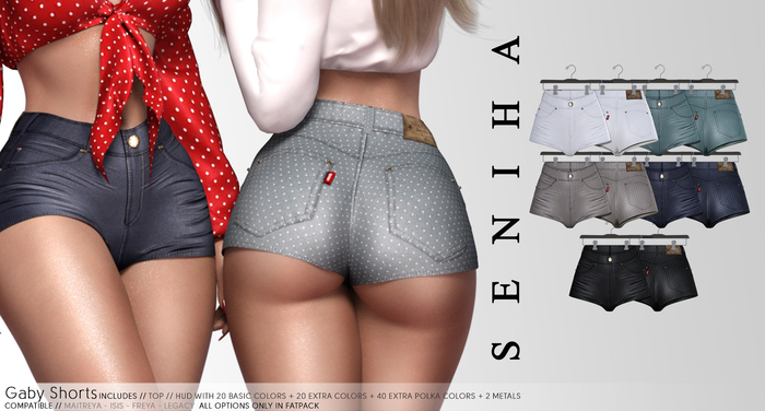 Seniha. Gaby Short // Fatpack