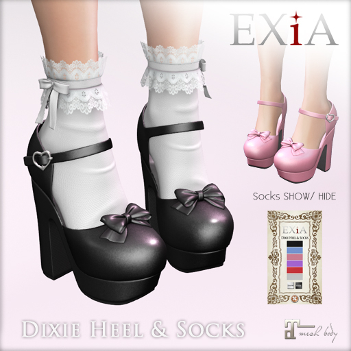 * EXiA * Dixie Heel & Socks FATPACK