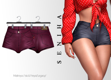 Seniha. Gaby Short // Dark Pink