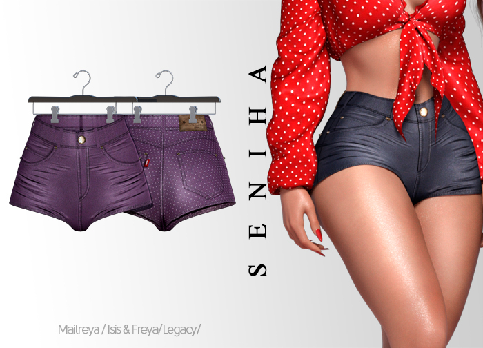 Seniha. Gaby Short // Purple