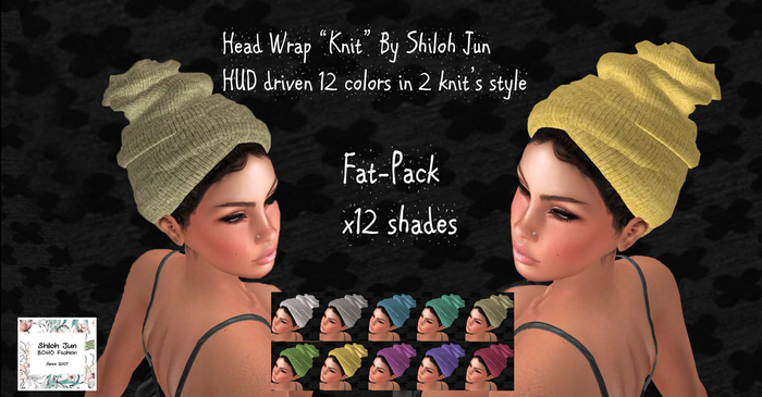 @ Head Wrap Sweater x12 By Shiloh Jun