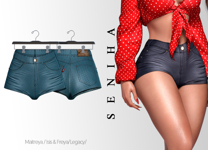 Seniha. Gaby Short // Blue