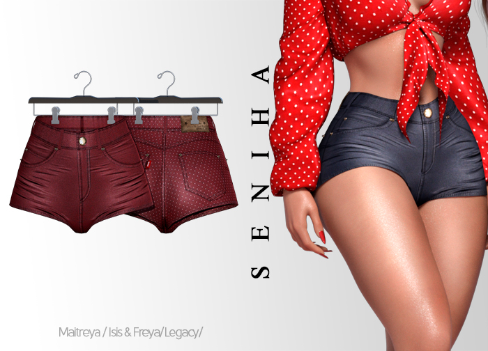 Seniha. Gaby Short // Red