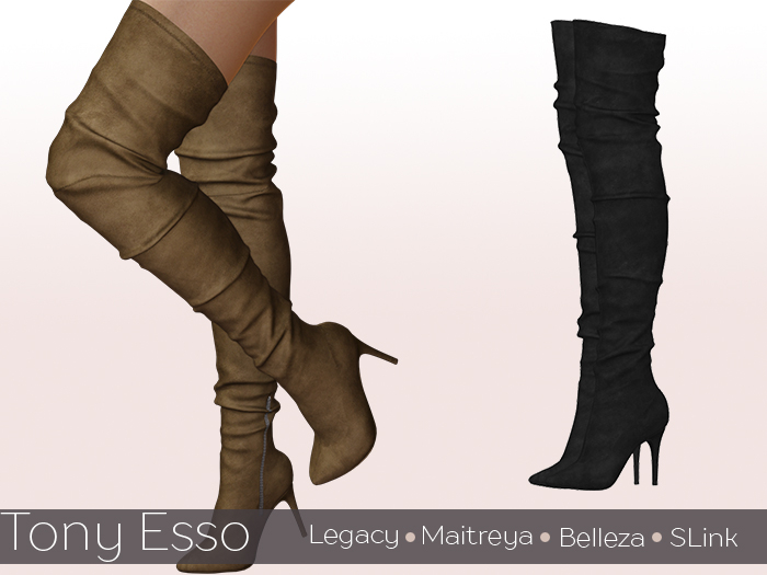 Tony Esso - Beatrice Boots (Black)