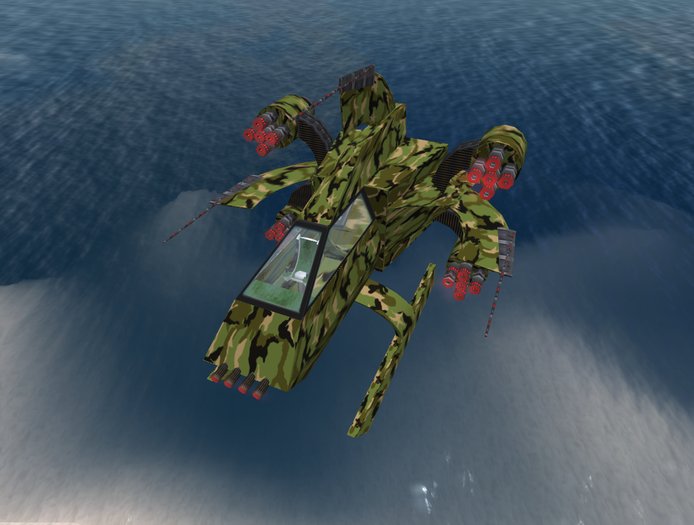 space wars drop fighter 92 prims ok